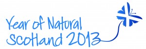 Year of Natural Scotland logo - landscape